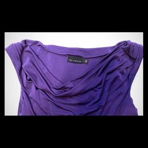 Limited sleeveless shell/tank purple like new
